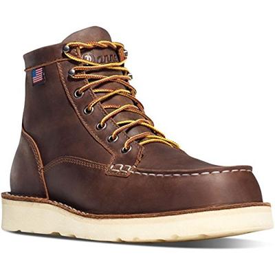 Danner Men's Bull Run Moc Toe 6" ST Brown Boot 13 D