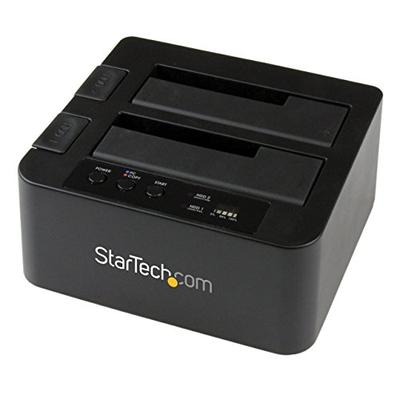 StarTech.com eSATA Dock - USB 3.0 Hard Drive Duplicator - Standalone HDD Cloner with SATA 6Gbps for