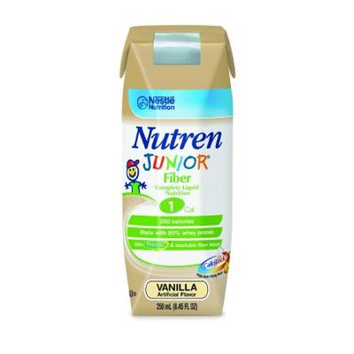 Nutren Junior with Fiber, Nutren Jr W-Fiber Van 250ml, (1 CASE, 24 EACH)
