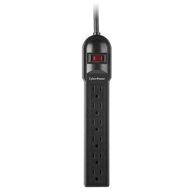 CyberPower CSB604 Essential 6-Outlet 4-Feet Cord Surge Protector