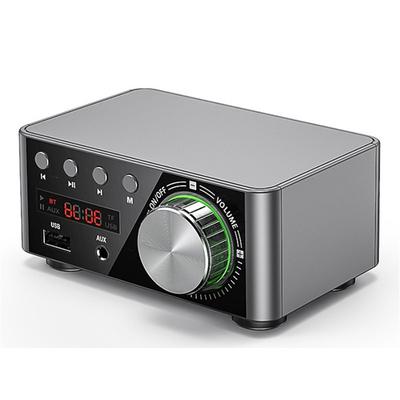 Bluetooth Digital Mini Amplifier 50WX2 Power Amplifier Board Bluetooth-compatible TPA3116 Receiver Stereo 12V Home Car Audio Amp USB U-disK TF Music Card Player Valentine's Day Gift